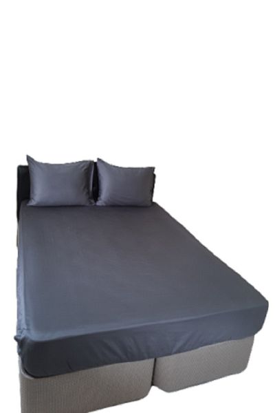 BİLGEM TEKSTİL Elastic Sheet Cotton Satin 160*200 +2 Pieces 50*70 Set