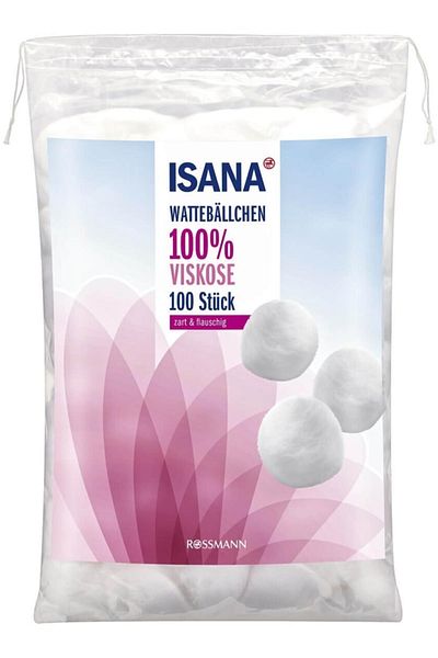 ISANA Pompom Cotton 100pcs - Category: Cotton