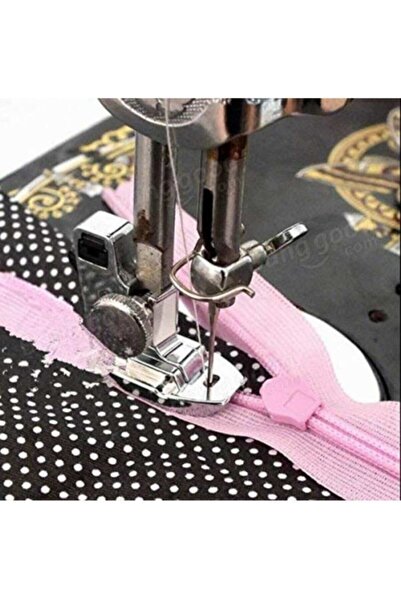 SİNGER Zetina Janome Metal Gizli Fermuar Ayak Dikiş Makineleri Için