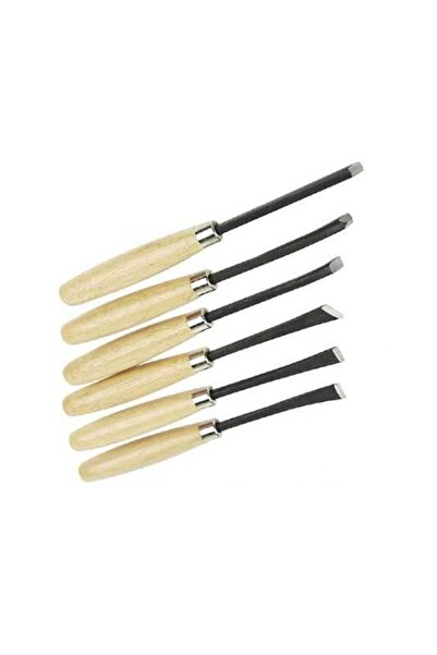 Genel Markalar 690-ex 160 Ahşap Oyma Bıçak Seti, 6 Parça