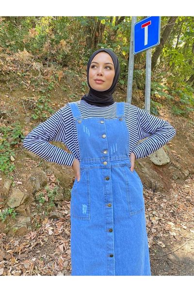 lurex moda Denim Slopet Frayed Ice Blue