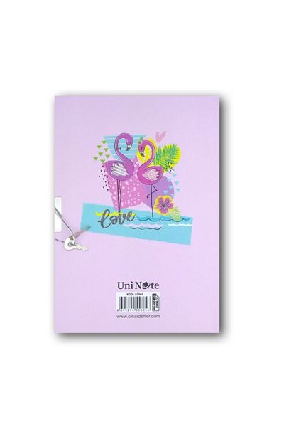ÇINAR DEFTER سينار يوني ملاحظة مذكرات مقفلة وكتاب تذكاري فلامنغو لوف
