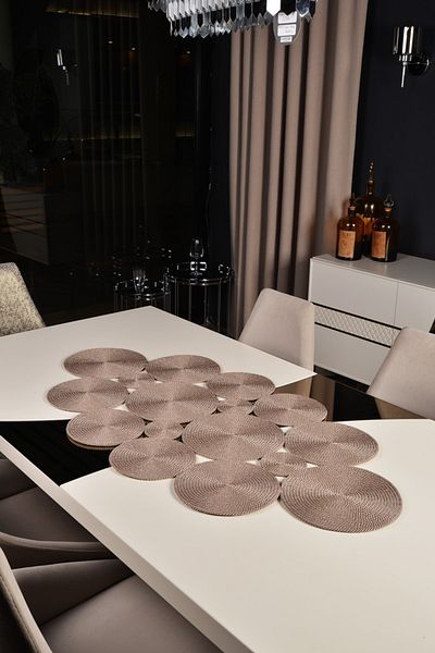 Natural Dowry 130x70 cm Runner Cherry Runner / Σαλόνι Κουζίνα Runner Ψάθινο σχοινί Πολύχρωμο
