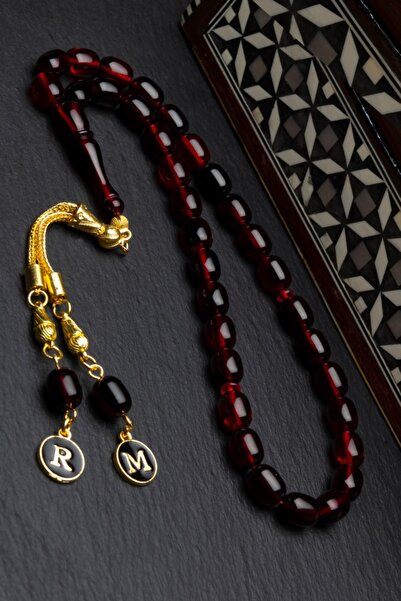 OTTOTESBİH Hediyelik Tesbih, Kehribar Tesbih, Harfli Tesbih, Ahşap Kutuda