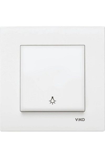 VİKO Karre Light Switch White (frame included) 1 Piece