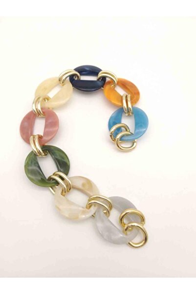 angel çanta aksesuar سلسلة أكريليك 8 حلقات 35 سم