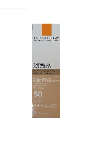La Roche Posay Anthelios Age Correct Cc Cream Tinted Spf50 50 Ml
