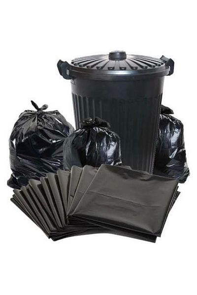 pag ambalaj Cast Garbage Bag 80x110 25 kg Black
