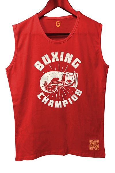 TOP GLORY Boxinchampb Tank Top Sleeveless Athlete Tshirt