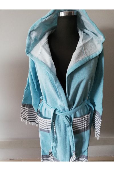 Çapa Home Hooded Peshtemal Bathrobe