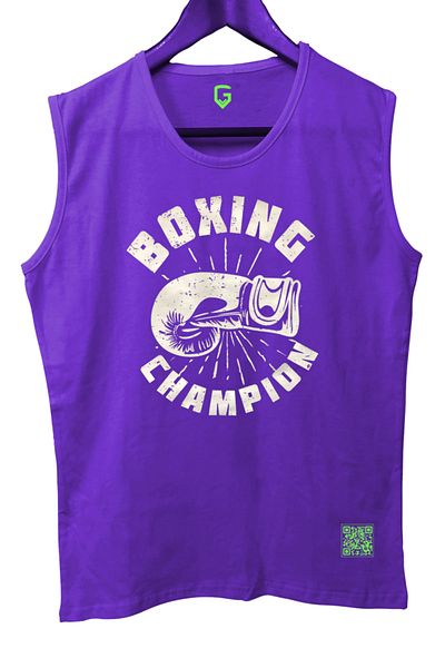 TOP GLORY قميص Boxinchampb بدون أكمام للرياضيين