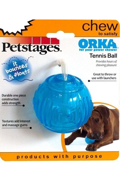 PetStages Orka Tennis Ball Award Ball Dog Toy