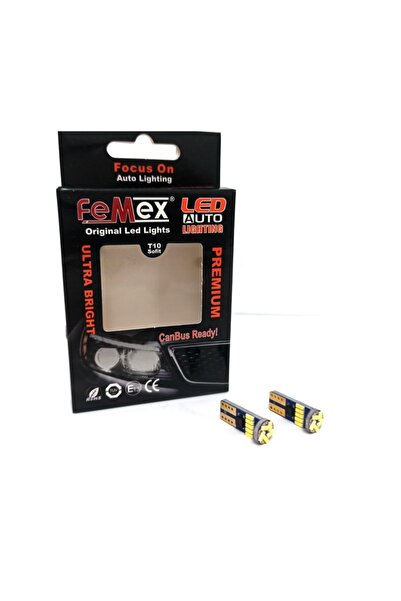 FEMEX Hyundai Accent Elantra Getz I10 I20 I30 Tucson Led Plaka Ampulu Premium