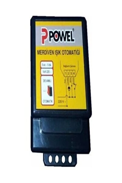 nar aydınlatma elektrik Powel Merdiven Işık Otomatiği P-105