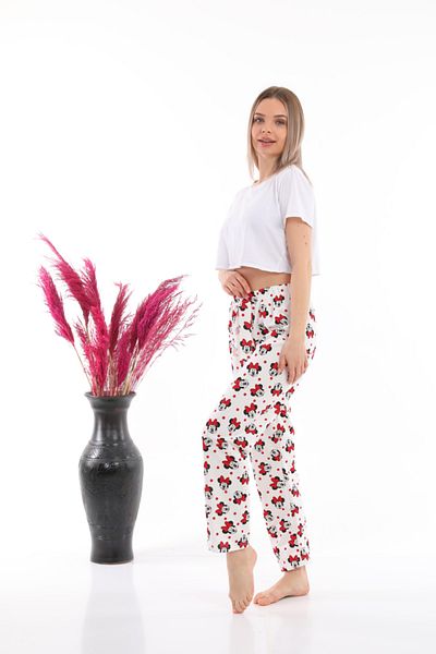 Arvin Pijama Women's Printed Pajama Bottoms