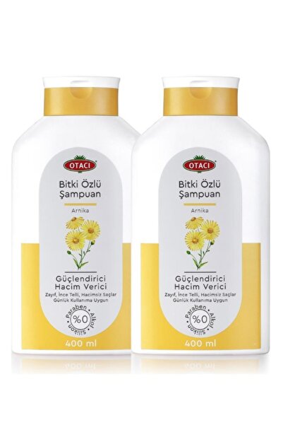 Otacı Arnica Güçlendirici Hacim Verici Şampuan 400 Ml X2