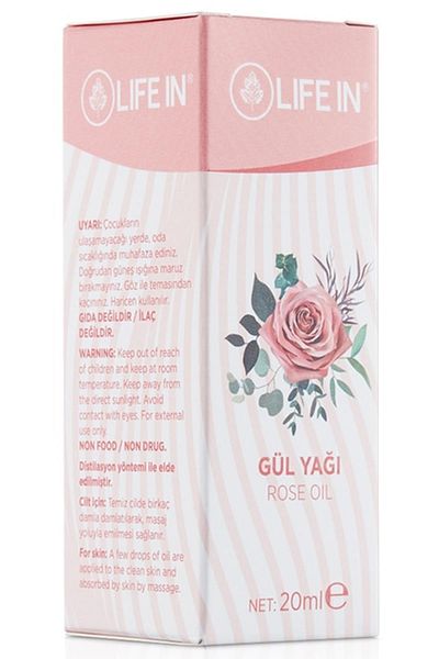 Life In Brand: Rose Oil 20 ml Category: Care Oil