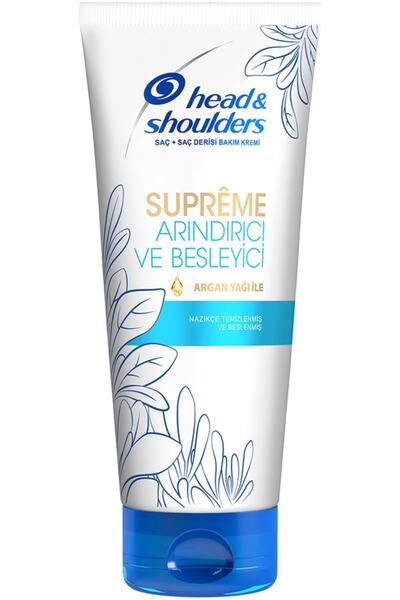 Head&Shoulders Head & Shoulders Supreme Saç Bakım Kremi Arındırıcı & Besleyici Argan Yağı, 220 Ml