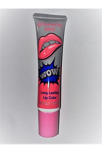WOW Romantic Bear Soyulabilir Ruj Lovely Peach 15 Gr