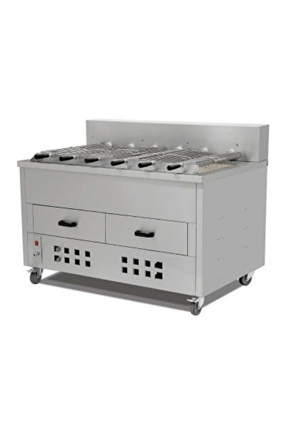 Empero Piliç Kızartma Makinesi, 6 Şiş Kapasiteli, Kömürlü