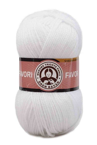 Ören Bayan Ypi White Knitted Hand - Ören Favourite 000