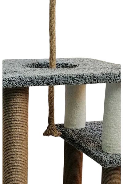 pethomealpi Cat Scratching and Play Platform