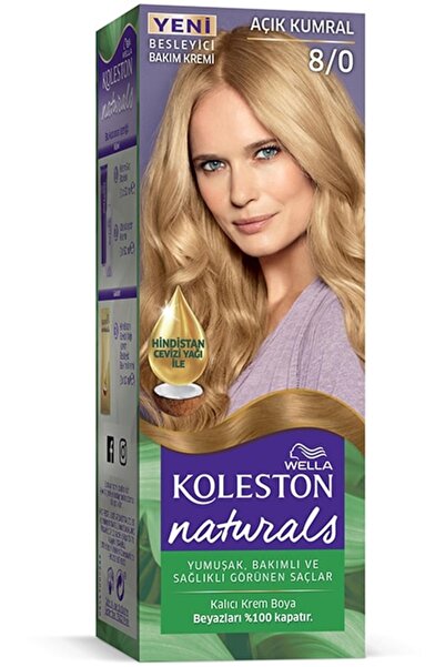 wella koleston Marka: Koleston Naturals Saç Boyası 8/0 Açık Kumral Kategori: ...
