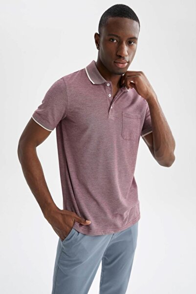 DeFacto Μπλουζάκι με κοντό μανίκι πόλο με κανονική εφαρμογή