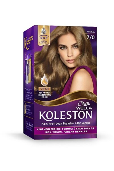 wella koleston Marka: Koleston Kit Saç Boyası 7/0 Kumral Kategori: Saç Boyası