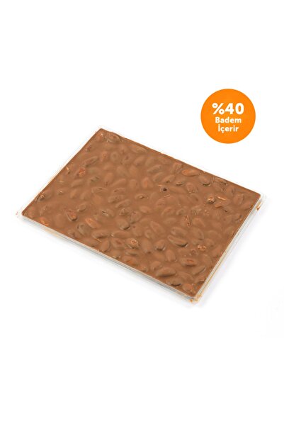 Melodi Çikolata Kır Kır Ye Bademli Sütlü Tablet Çikolata 300g