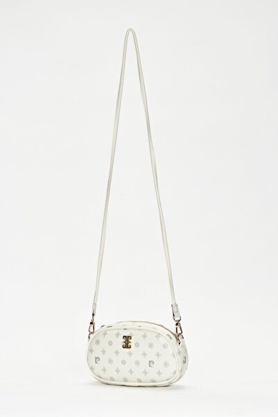 Pierre Cardin Geantă de umăr pentru femei Monogram albă 05PO22Y1555