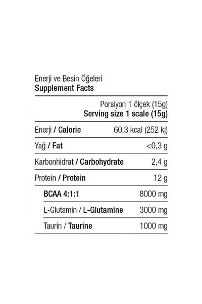 West Nutrition Bcaa 12000 Plus - Glutamine and Taurine 15 Gr Orange Flavored