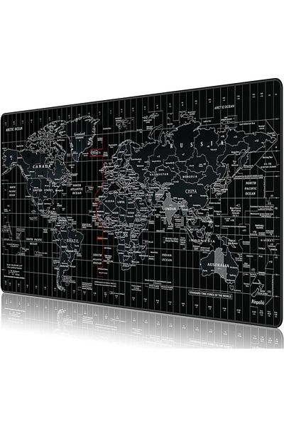 sgeteknoloji Mundo 70x30 Cm - Mouse Pad cusut cu bază anti-alunecare Speed