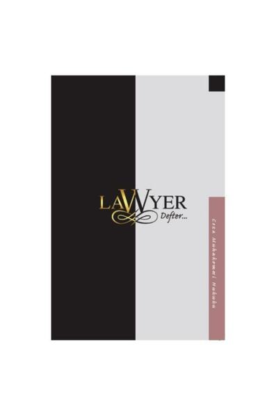 Savaş Yayınevi Lawyer Defter - Ceza Hukuku (özel Hükümler) Notlu Öğrenci Defteri