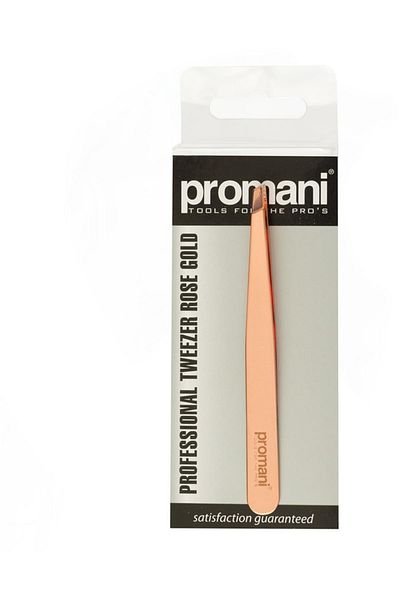 Promani Pr-925 Rose Gold Steel Tweezers
