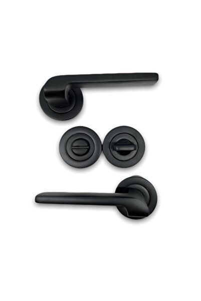 Dreamax Mânerul ușii WC Tutku Black Rosette