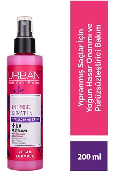 Urban Care Care Intense Keratin Liquid Hair Care Cream 200-ml