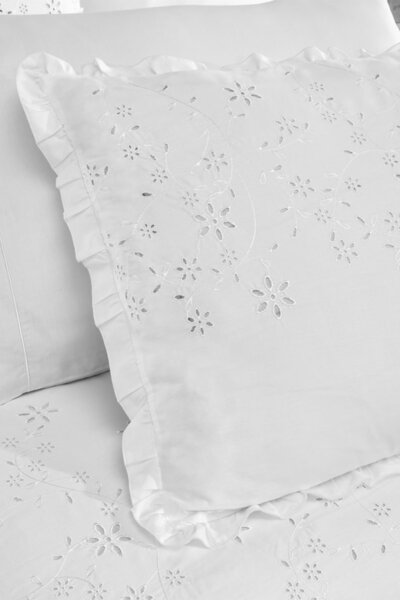 Sarev Veil Double Cotton Satin Duvet Cover Set V1