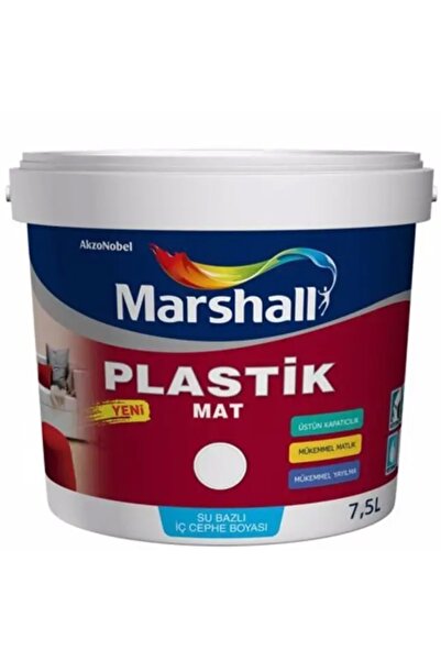 Marshall Plastik Mat Silinebilir Iç Cephe Boyası Aslan Yelesi 7,5 Lt (10 Kg)