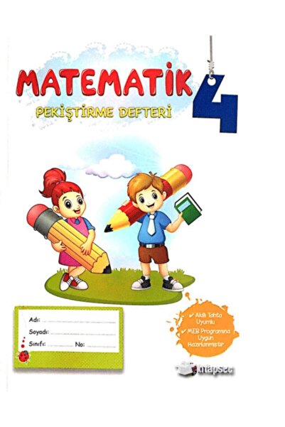 Dört İşlem Yayıncılık 4.sınıf Matematik Pekiştirme Defteri Dört Işlem Yayınları