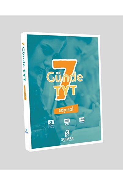 Supara Yayınları Supara Tyt 7 Günde Kamp Sayısal Soru Bankası