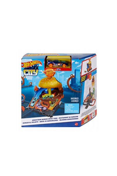 HOT WHEELS Hdr26 Şehir Hayatı Serisi-arabaya Servis Hamburger Resturanı
