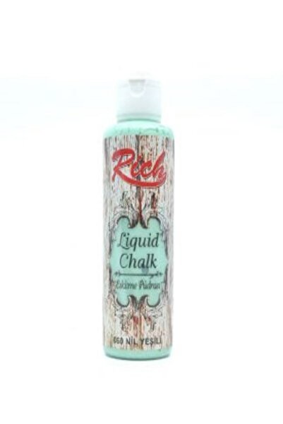 Rich Liquid Chalk Eskitme Pudrası 120cc- Nil Yeşili 660