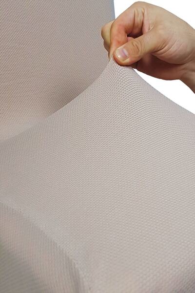 KARAHANLI Sandalye Kılıfı Koyu Vizyon Yıkanabilir Lastikli Kadife Kumaş Sandalye Örtüsü