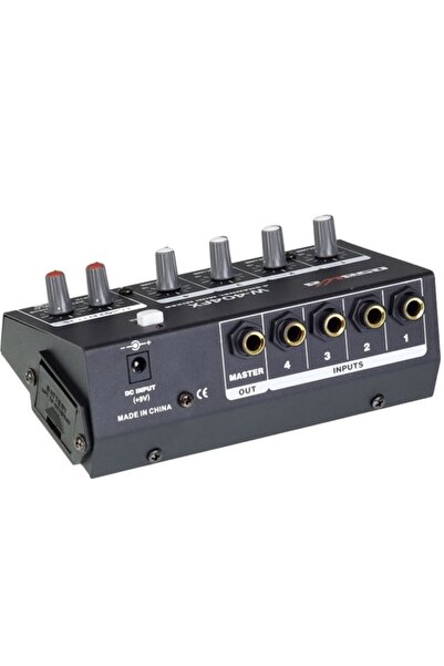 OSAWA 4 Kanal Mini Mixer 9v W-404 Fx
