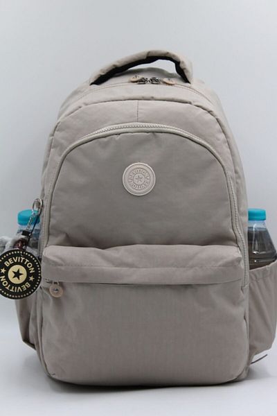 Bevitton Σχολικό σακίδιο πλάτης Unisex από αδιάβροχο ύφασμα Crinkle