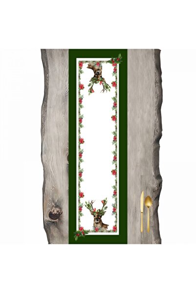 Sister Home Design Winter - Kış Serisi Geyik Model : 1 Ranır - Runner