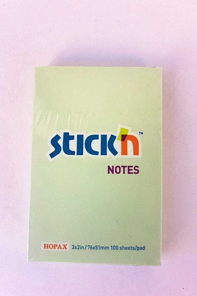Gıpta Stickn (76*51) Pastel Green 100 Sheets