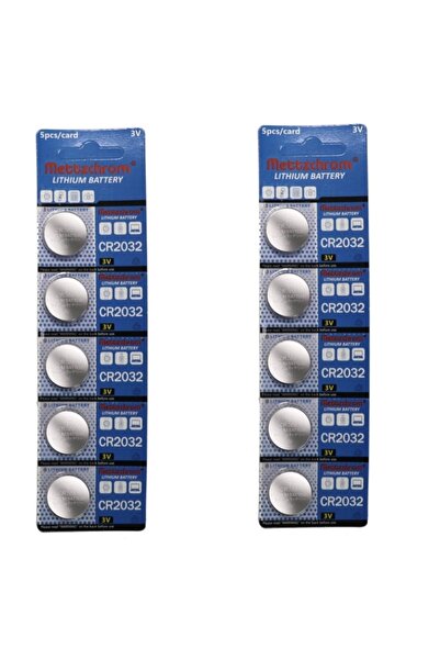 Mettzchrom Cr 2032 5'li 2 Kartel (10 Adet)cr2032p
