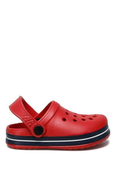 Polaris 520275p2fx Red Boy's Slippers